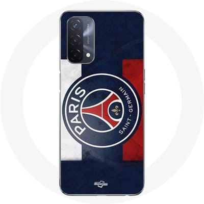 Hoesje - Maniacase - Oppo A93 5G - Vlag Paris Saint Germain - Flexibel - Sportief