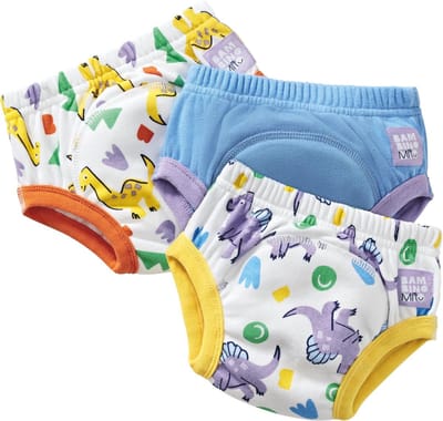 Unisex Baby Potje Trainingsbroek en Peutertraining Ondergoed - Luide Dinosaurus, 3-4 Jaar