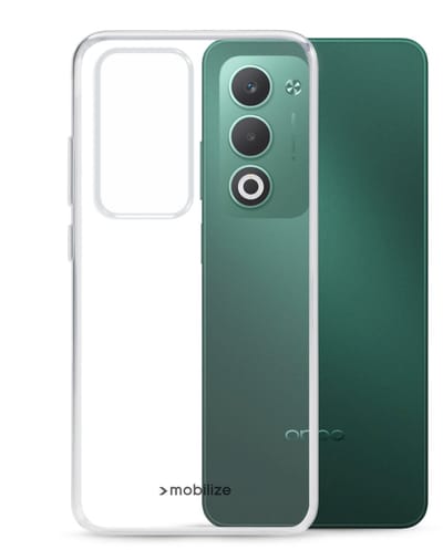 Mobilize Doorzichtig Hoesje geschikt voor OPPO A5 (2025) Telefoonhoesje Flexibel TPU | Mobilize Gelly Case Backcover | Doorzichtig Telefoonhoesje A5 (2025) | A5 (2025) Case | Back Cover - Transparant