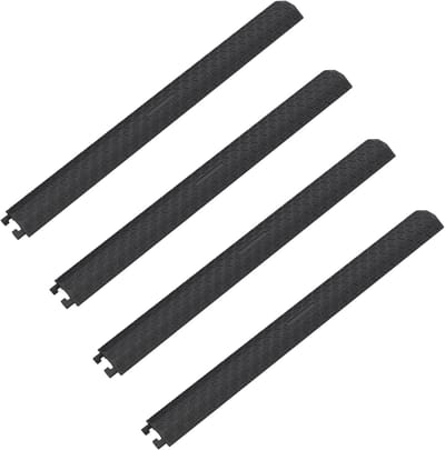 Kabelbeschermer voor vloer - 80 inch/203 cm zware bescherming voor parkeerterreinen, magazijnen en huizen