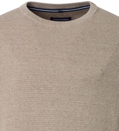 Casa Moda Heren Trui Katoen Met Ronde Hals 454382600-624 - XXL