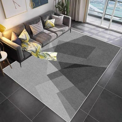 Luxe Geometrische Sofa Antislip Kleden Decoratie Huis Modern Wasbaar Woonkamer Tapijt Lounge Salontafels Balkon Vloermatten 60*90cm
