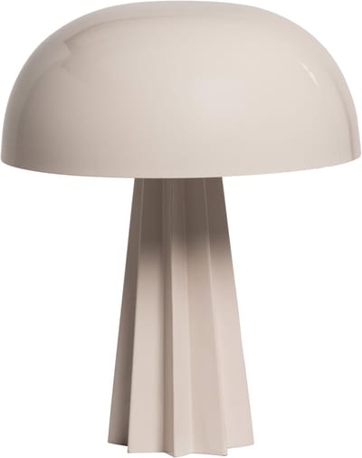 WOOOD Virel Tafellamp - Metaal - Hoogglans Lichtgrijs - 29x11x11