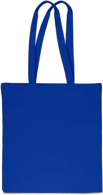 Katoenen Tassen met Lange Handvatten - Stevige Stoffen Draagtassen 38x42 cm