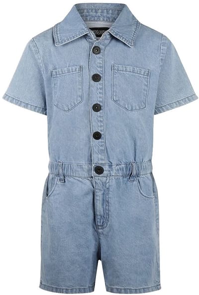 No Way Monday Jumpsuit Blue Jeans maat 122