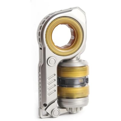 Stemvork Stressverlichter Speelgoed EDC Roestvrij Staal Vingertop Spinner ADHD Angst Stress Speelgoed Kantoor Stressverlichter Speelgoed Voor Volwassenen gray