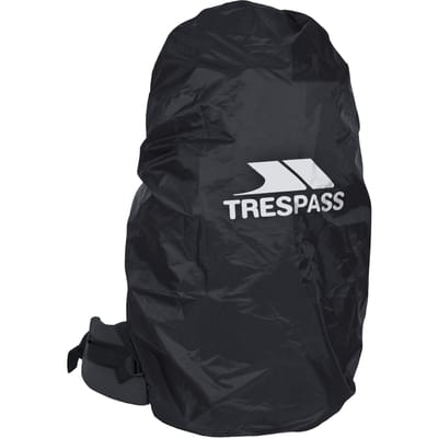 Trespass Regenwaterdichte Rugzak/Rugzakhoes (Zwart)