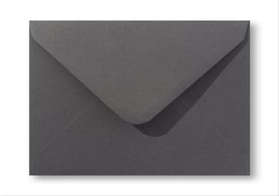 Envelop Vintage  11 x 15,6 cm Atracietgrijs 60 stuks