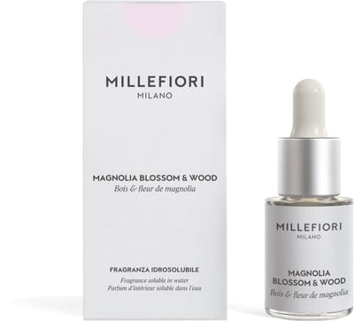 Millefiori Milano - Geurolie voor Aroma Diffuser 15 ml - Magnolia Blossom & Wood - Geurverspreider