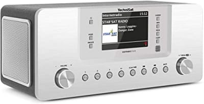 Stereo Internetradio met DAB+, FM, WLAN en Bluetooth - 4-inch Kleurendisplay, USB, AUX en Afstandsbediening