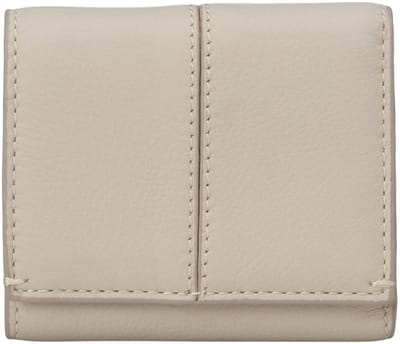 Marc O'Polo portemonnee Judis Leather Combi Wallet Grey Silk crème