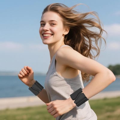 Enkelgewichten voor Pilates en Yoga - Siliconen Gewichtsmanchetten voor Fitness, Joggen en Thuis Training - 2 Stuks voor Effectieve Oefeningen