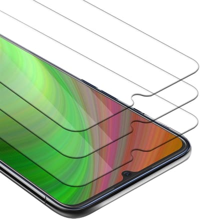 Cadorabo 3x Screenprotector geschikt voor Oppo A91 - Beschermende Pantser Film in KRISTALHELDER - Getemperd (Tempered) Display beschermend glas in 9H hardheid met 3D Touch