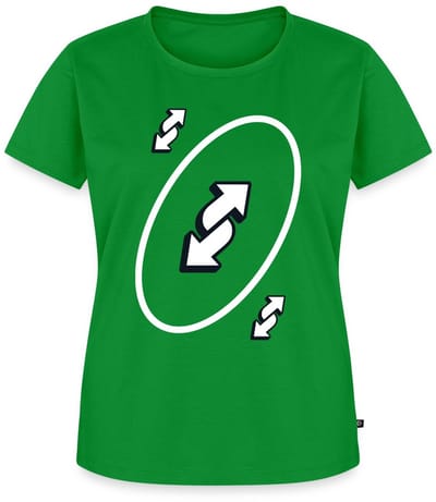 UNO Reverse Kaart Kostuum Premium T Shirt Dames