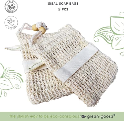 Nature Zeepzak - Gewassen Jute 2 stuks
