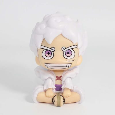 9cm ONE PIECE Anime Figuur Look Up Gear 5 Monkey D. Luffy Actiefiguur Q Versie Luffy Figuur PVC Verzameling Model Poppetje Speelgoed