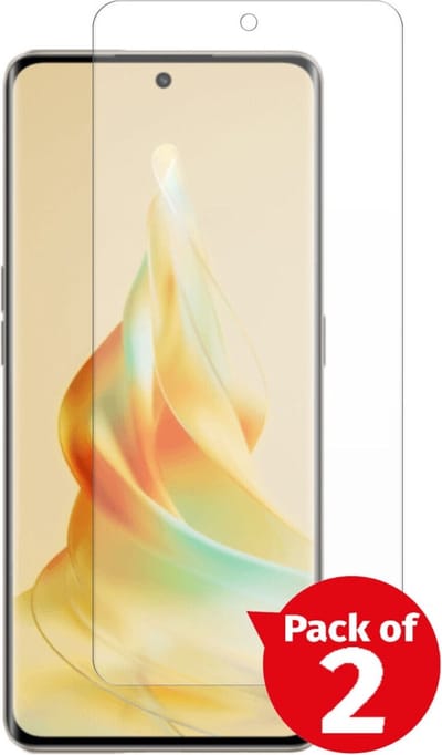 Screenprotector geschikt voor Oppo Reno 8T 5G Screenprotector Gehard Glas - Screenprotector geschikt voor Oppo Reno 8T 5G ScreenprotectorTempered Glass - 2 Stuks