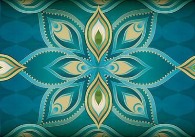 Abstract Art Photo Wallcovering