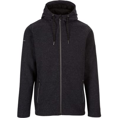 Trespass Heren Sheelane Marl Fleece Jas (Zwart)