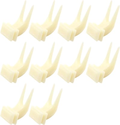 Vogel Voer Vorken - Fruit Spies - Vogels Voeden - Stimuleert Natuurlijk Gedrag - 10 Stuks - Meerkleurig