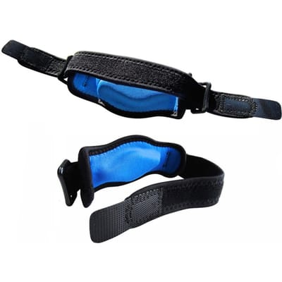 2 stuks Elleboogbrace Elleboogsteun Compressieband Tennis Verstelbaar Golfer Tenniselleboog Druk blauw
