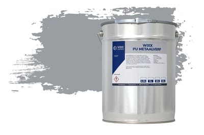 Wixx PU Metaalverf - 2.5L - RAL 7040 | Venstergrijs