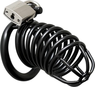 Bondage Play -Chasity Cage - Peniskooi - Cock - Kuisheidskooi voor Mannen - Metaal - Met Slot