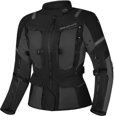 SHIMA Hero 2.0 Waterproof Dames Zwart Textiele Motorjas - Jas