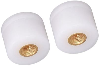 Wifi Mini Antenne, Slijtvaste 2 stuks SMA conventionele Draagbare Lijm Stick Antennes voor Netwerkkaart voor Smart Home (Wit)