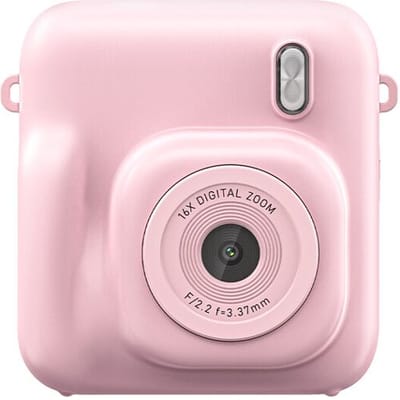 Songdian Instantprintcamera – Cadeau voor meisjes en jongens, speelgoed voor Kerst en verjaardagen – Roze