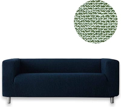 Belmarti® Bankhoes Milos hoge armleuning 190cm tot 230cm breed - Mint - Extreme Stretch stof - Anti-statische Bankhoezen - Premium kwaliteit