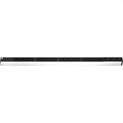 BACHMANN IT PDU ALU 1HE 24x C13 3x C19 stekker CEE L+N+PE 16A blauw