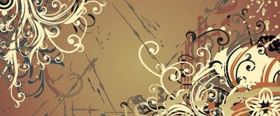 Flowers Abstract Paint Photo Wallcovering