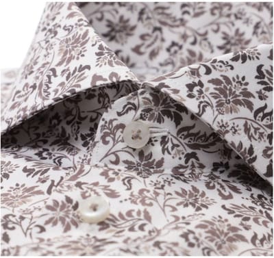 Eterna - Overhemd Creme Eterna Lange Mouw Overhemd Creme 2618 X682