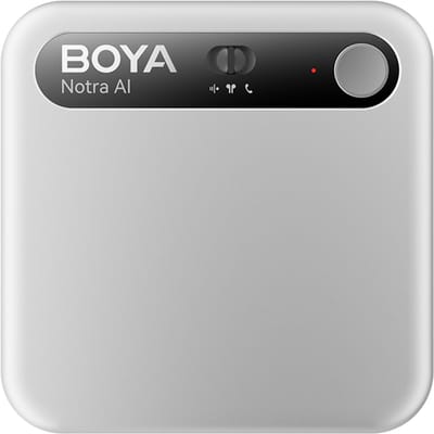 Boya Notra Ai Recorder Silver