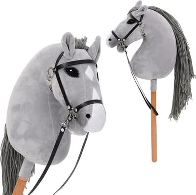 Hobbypaard Knutselpakket Hout - Zelf Maken Speelgoedpaard voor Kinderen vanaf 3 Jaar
