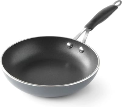 HENDI Koekenpan – Aluminium – Teflon anti-aanbaklaag – Ø 200 mm – Siliconen greep
