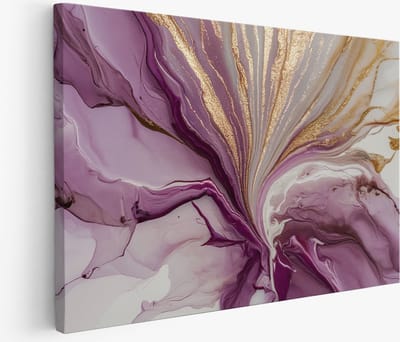 Saammp Muurcirkel Hout - Abstracte Witte Bloem - Natuur - Ø 90 - Wandcirkel - Wanddecoratie Cirkel - Muurdecoratie Woonkamer - Kantoor Decoratie