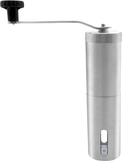 Purepeak Koffiemolen - Bonenmaler Handmatig - Coffee Grinder - Kruidenmolen - Zilver