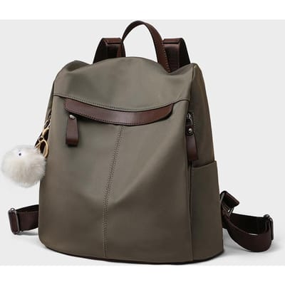 Rugzak voor Dames Nieuwe Lichtgewicht Middelbare School Reis Canvas Tas Rugzak Grote Capaciteit Casual Schooltas gray
