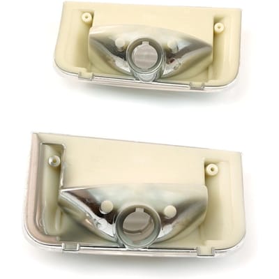 BSP907 2 pièces côté porte aile miroir voyant blanc lentille R + L 71748253, 71748252 pour Fiat Peugeot Citroen MK3
