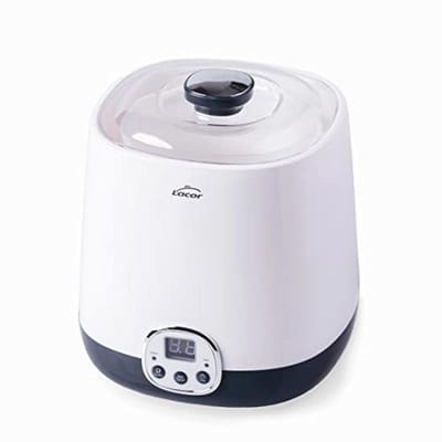 Yoghurtmaker voor Griekse yoghurt en kefir - Stil, met timer tot 48 uur en LED-display