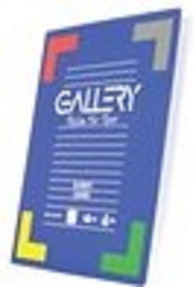 Gallery – schrift A5 – geruit – 36 vel – 5 stuk