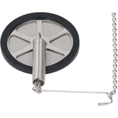 Herbruikbaar Koffiefilter voor Sifon Koffiezetapparaat met Ketting Sifon Koffiefilter Roestvrij Staal gray