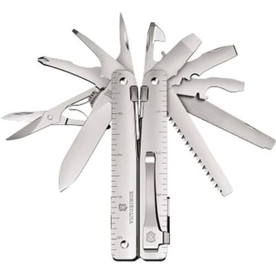 Victorinox Swiss Tool MX Clip - multitool - 26 fct. - openen 1 hand