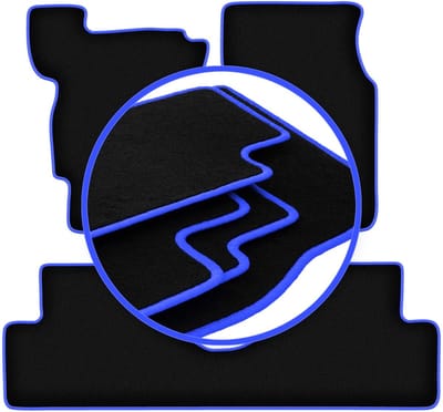 CARLUX-BLUE automatten voor: Honda Concerto liftback (1988-1994)