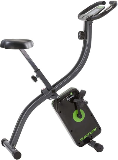 Tunturi Cardio Fit B20 X-bike - Hometrainer - Fitnessfiets - Fietstrainer - Opvouwbaar - Verstelbaar - 8 weerstandsniveaus