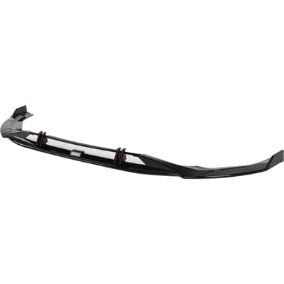 Lèvre de Spoiler de Pare-chocs Avant Noir Brillant Pièce de Modification de Voiture Adaptée pour A5 B9 Sport 2020 2021 black
