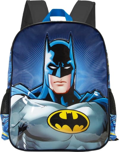 Batman - Rugzak - 3d - 31 cm - Blauw met Zwart