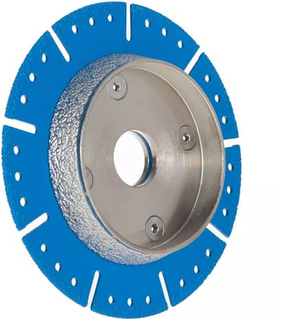 GEKO Diamantschijf voor PVC buizen - Snijden en afschuinen - 125 mm - Snel en precies